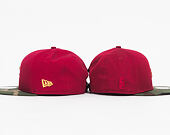 Kšiltovka New Era Team Camo Cleveland Cavaliers 9FIFTY Cardinal/Woodland Camo Snapback