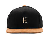 Kšiltovka HUF Metal H Black Strapback