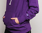 Mikina S Kapucí Champion Hooded Mini Logo Sweatshirt Purple