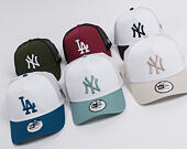 Kšiltovka New Era  League Essential Los Angeles Dodgers 9FORTY A-FRAME TRUCKER  Optic White / Snap S