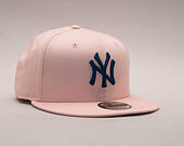 Kšiltovka New Era   League Essential New York Yankees 9FIFTY Snapback Pink Lemonade / Snap Shot Blue
