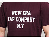 Triko New Era Ne College Pack College Tee Maroon