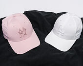 Dámská Kšiltovka New Era Satin Los Angeles Dodgers 9FORTY White Strapback