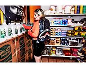 Batoh Sprayground Gray Checkered: Sharks In Paris