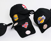Kšiltovka Mitchell & Ness Team Logo Low Pro New York Knicks Black Snapback
