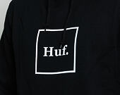 Mikina HUF Box Logo Hoodie Black