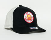 Kšiltovka Mitchell & Ness Patch 110 Flex-Snap SB Miami Heat Black/White Snapback