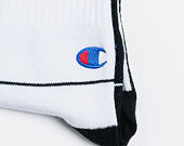 Ponožky Champion 1PP Crew Socks Black/White