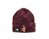 Kulich New Era Essential Camo Knit Cleveland Cavaliers Maroon/Camo