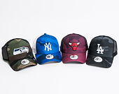 Kšiltovka New Era 9FORTY A Frame Trucker Camo New York Yankees Navy Camo/White Snapback