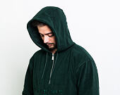 Mikina New Era Branded Cap Co. Half Zip Hoody Dark Green
