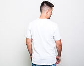Triko Champion Crewneck T-Shirt Classic Logo Small Text White