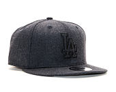 Kšiltovka New Era 9FIFTY Los Angeles Dodgers Heather Essential Navy/Black Snapback