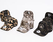 Kšiltovka New Era 9FORTY A-Frame Golden State Warriors Light Green Camo Snapback