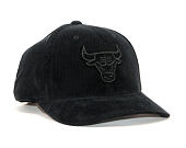 Kšiltovka Mitchell & Ness Chicago Bulls Cord Black Snapback