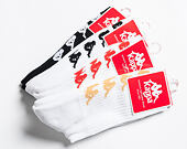 Ponožky Kappa Authentic Amal Black/White