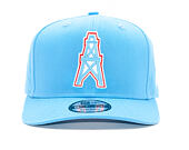 Kšiltovka New Era 9FIFTY Houston Oilers Historic Precurved Stretch Snapback Official Team Colors
