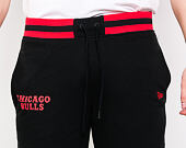 Tepláky New Era Chicago Bulls Stripe Rib Jogger Black