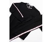 Kalhoty Kappa Authentic JPN Bilma Black/Red/White 902 304IB50