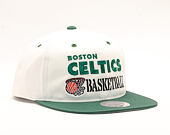 Kšiltovka Mitchell & Ness Boston Celtics Dunk Off White Snapback