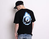 Triko Pink Dolphin 8 Ball Flame Tee Black PS119118BFBL