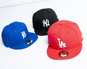Kšiltovka New Era 59FIFTY Los Angeles Dodgers League Essential Fade Red