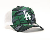 Kšiltovka New Era 9FORTY A-Frame Trucker Los Angeles Dodgers Green Camo
