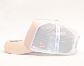 Kšiltovka New Era 9FORTY A-Frame Trucker Los Angeles Dodgers League Essential Pink/White