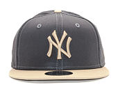 Dětská Kšiltovka New Era 9FIFTY New York Yankees Essential Grey Heather/Camel Youth