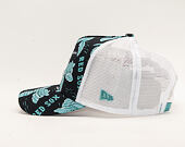 Kšiltovka New Era 9FORTY A-Frame Trucker Boston Red Sox Desert Island Navy/Black