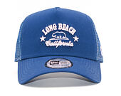 Kšiltovka New Era 9FORTY A-Frame Trucker Long Beach Indigo Dark Blue/Pink