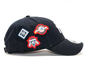 Kšiltovka New Era 9FORTY New York Yankees Cooperstown Patched Navy