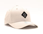Kšiltovka UPFRONT Nobel Baseball Crown 2 Light Khaki Strapback