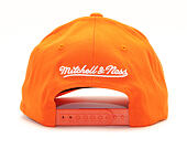 Kšiltovka Mitchell & Ness Pinscript High Crown 110 Flex-Snap Candy Orange Snapback