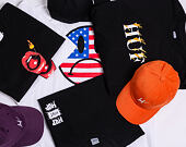 Triko HUF Crust H Black