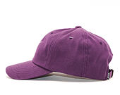 Kšiltovka HUF Script CV 6 Panel Purple Velvet