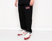 Tepláky Karl Kani College Sweatpants black/white