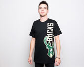 Triko New Era Team Milwaukee Bucks Black