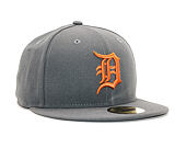 Kšiltovka New Era 59FIFTY The League Essential Detroit Tigers Gray / Rust Fitted