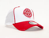 Kšiltovka New Era 9FORTY Trucker World Series Patch Boston Red Sox Optic White / Scarlet Snapback