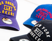 Kšiltovka New Era 9FORTY Vintage Team Front Philadelphia 76ers Team Color Strapback