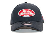Kšiltovka New Era 9FORTY Oval Logo Navy Strapback