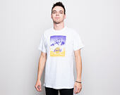 Triko New Era Photo Print Los Angeles Lakers White