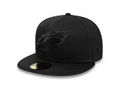 Kšiltovka New Era 59FIFTY Philadelphia Eagles Team Tonal Black