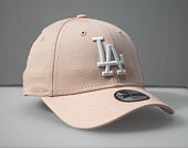Dětská Kšiltovka New Era 9FORTY Los Angeles Dodgers League Essential Pink