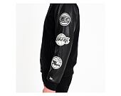 Bunda New Era NBA Patch Varsity Jacket 6 Teams Black