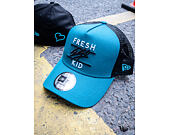 Kšiltovka New Era 9FORTY A-Frame Trucker Core Fresh Ego Kid Teal/Black