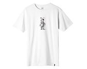 Triko HUF Phil Frost x Bearbrick White