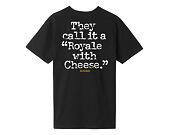 Triko HUF Pulp Fiction Royale With Cheese Black