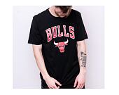 Triko New Era Essential Team Logo Tee Chicago Bulls Black